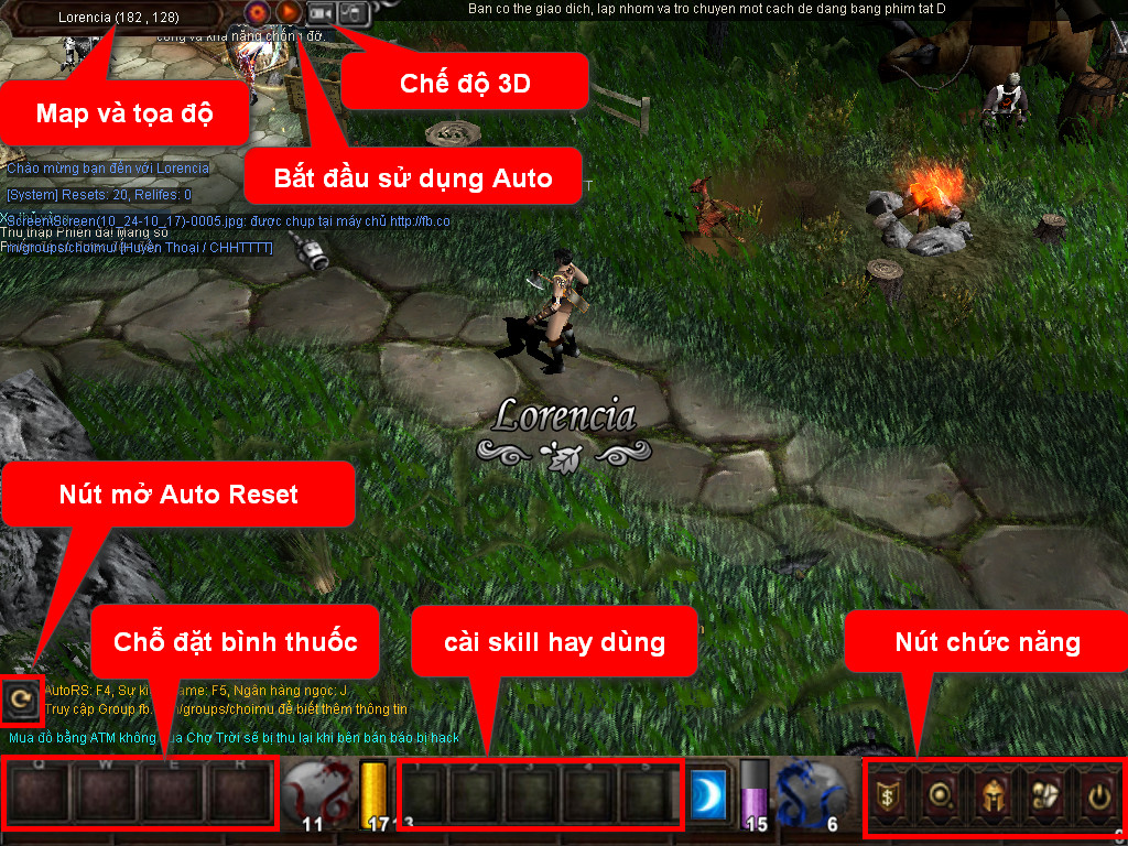 Chức năng chính của Game MU Tuyệt Đỉnh